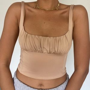 Flattering tan tank